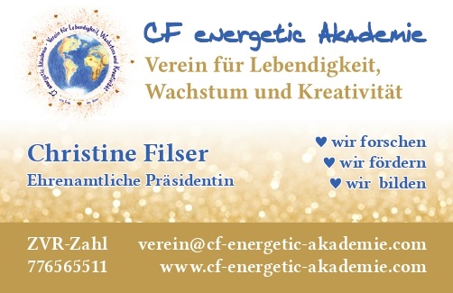 Visitenkarte CF energetic Akademie