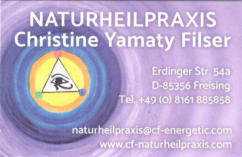 Visitenkarte Christine Filser Naturheilpraxis